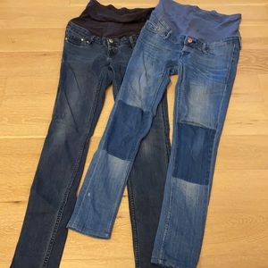 H&M maternity skinny jeans
